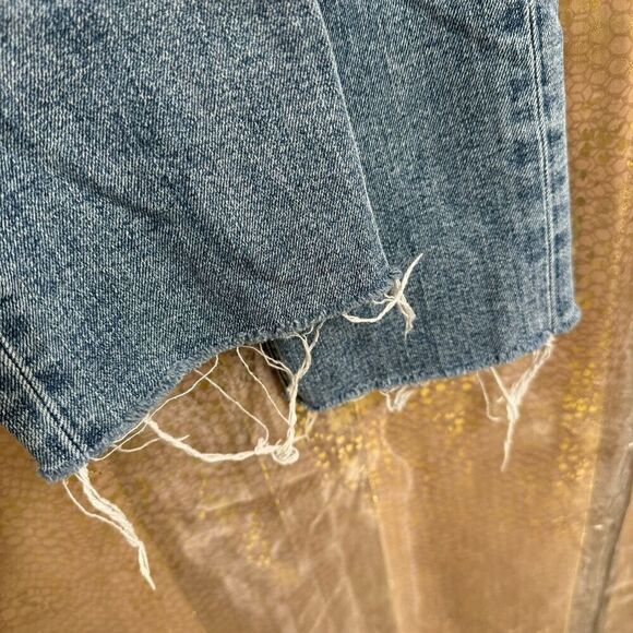 Hudson Lana Boyfriend Ankle Jeans Raw Hem Size 27 - Picture 7 of 10